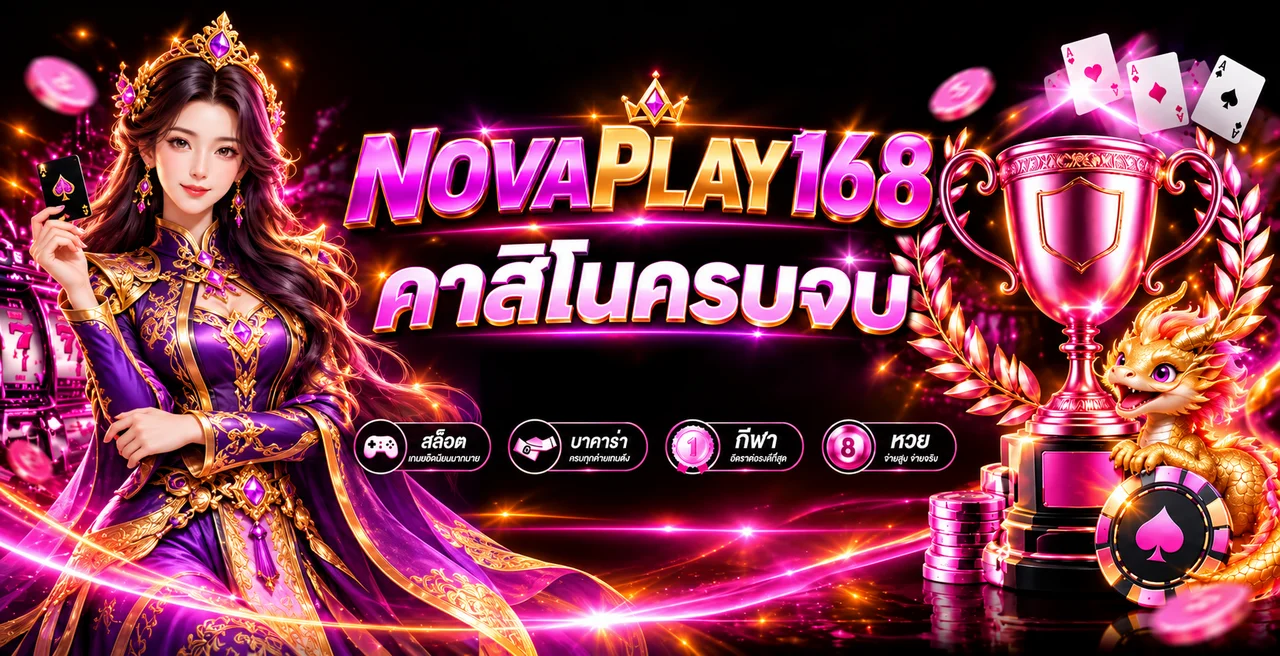 NOVAPLAY168 ทางเข้าเว็บตรง สมัครและเข้าสู่ระบบ